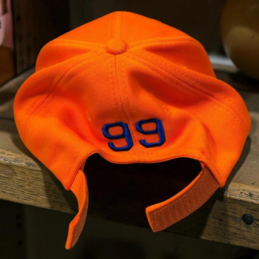 Embroidery Unlimited Orange L 99 Youth Baseball Hat It's All About The Juice
